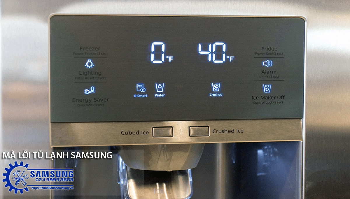 Tổng hợp bảng mã lỗi tủ lạnh Samsung cơ bản nhất
